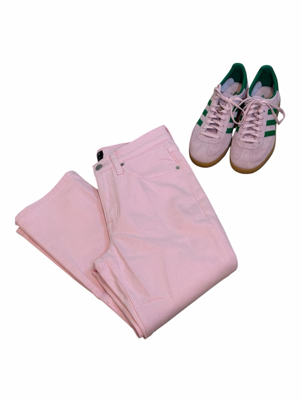 J. Crew Pink Essentials Straight Jean. Size 26P. NWT